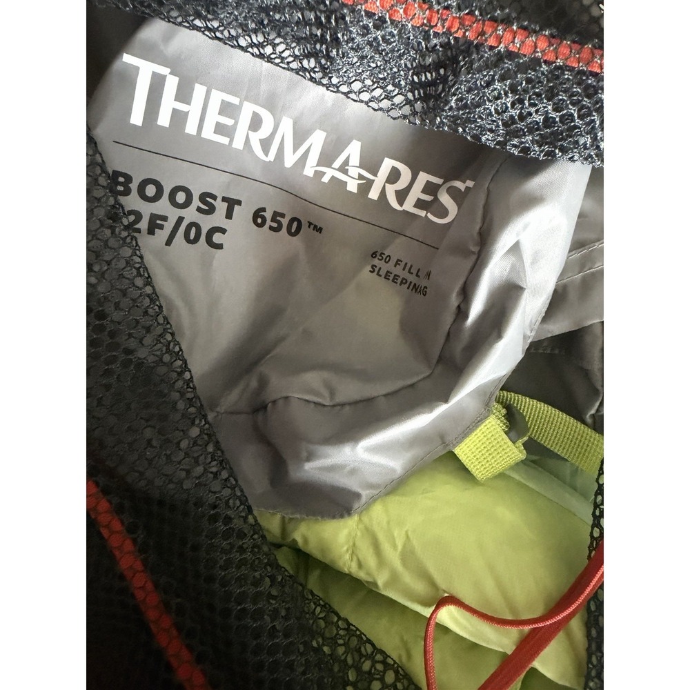 Therm-a-Rest Boost 650 32F/ OC Down Sleeping Bag, Regular - Picture 8 of 14